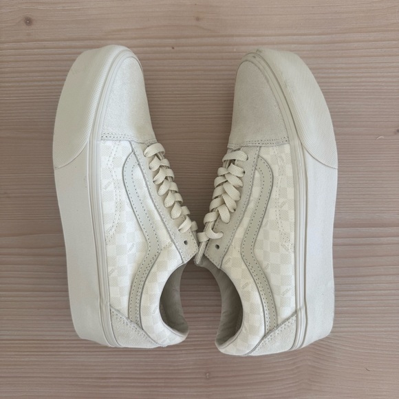 Women’s Neutral Van Sneakers - Picture 1 of 10